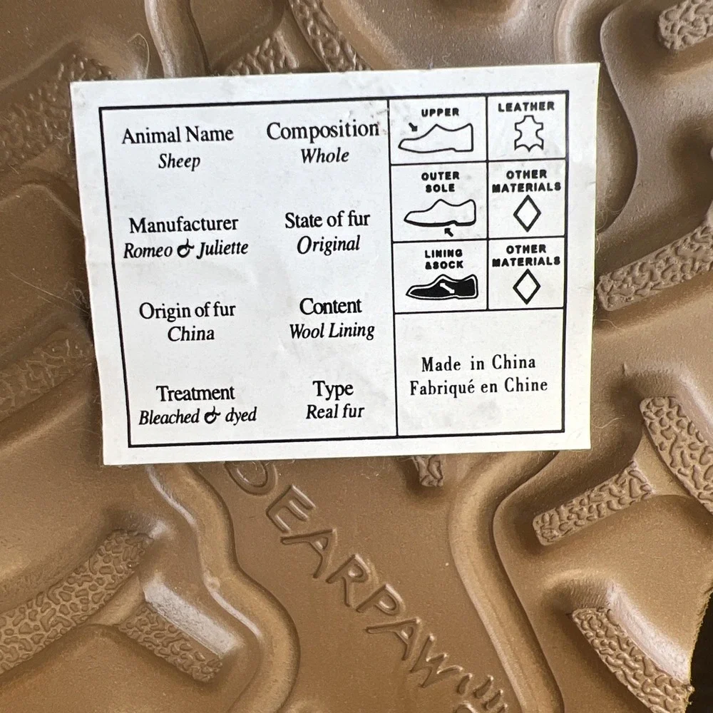 Bearpaw Krista 2025W Suede Shearling Winter Boots Women's 10‎ Unworn Wool Lined